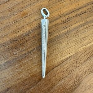 Kendra Scott Spike Charm Silver